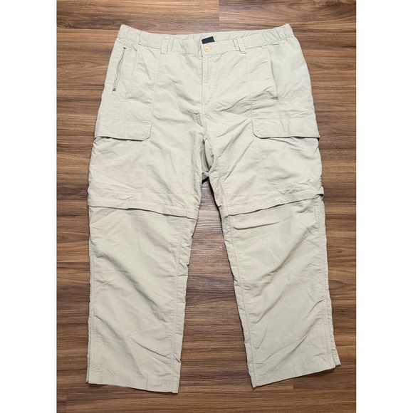 The North Face Other - The North Face Paramount Convertible Cargo Pants Tan Hiking Zip Off Sz 2XL